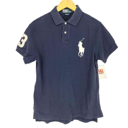 ポロバイラルフローレン Polo by RALPH LAUREN ビッグポニー刺繍ポロシャツ メンズ M