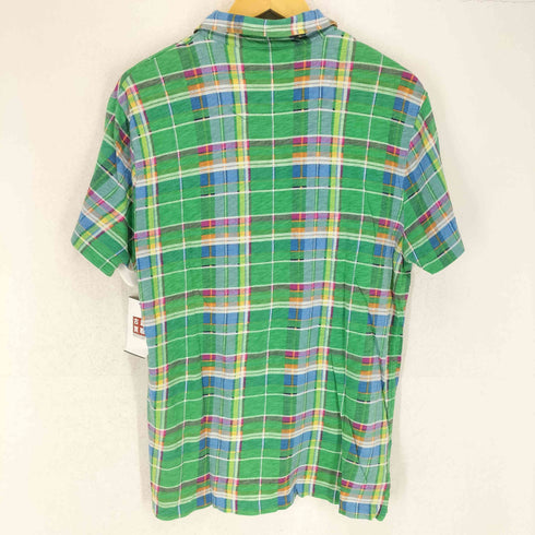 ポロバイラルフローレン Polo by RALPH LAUREN チェック柄ポロシャツ メンズ L