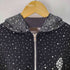 GLACIER BOY Gypsophila Full Diamond Hoodie ラインストーンハーフジップボンディングパーカー メンズ import:S