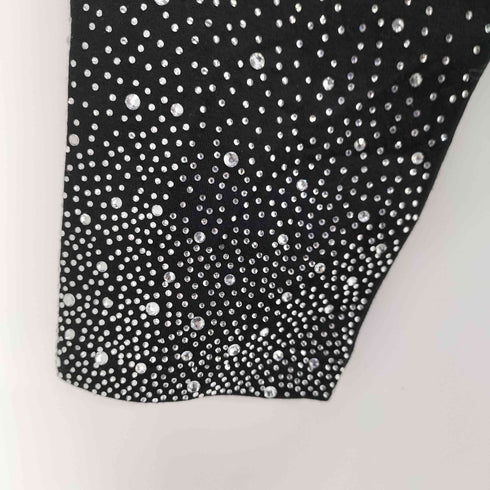 GLACIER BOY Gypsophila Full Diamond Hoodie ラインストーンハーフジップボンディングパーカー メンズ import:S