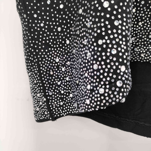 GLACIER BOY Gypsophila Full Diamond Hoodie ラインストーンハーフジップボンディングパーカー メンズ import:S