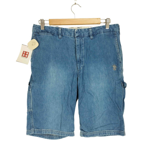 ステューシー Stussy デニムショートペインターパンツ メンズ 32
