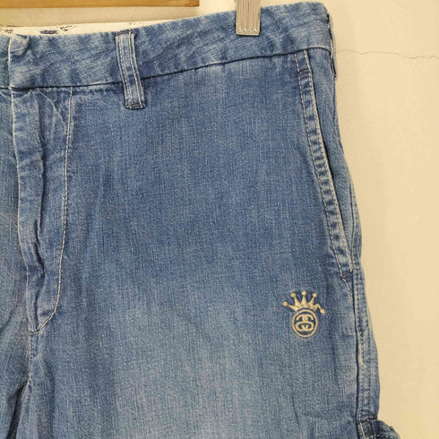 ステューシー Stussy デニムショートペインターパンツ メンズ 32