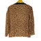 ザラ ZARA レオパード プリーツカットソー レディース US S