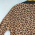 ザラ ZARA レオパード プリーツカットソー レディース US S