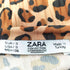 ザラ ZARA レオパード プリーツカットソー レディース US S