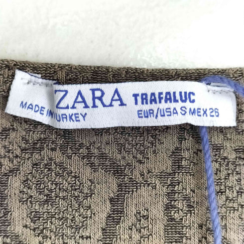 ザラ ZARA Textured Weave Dress レディース S