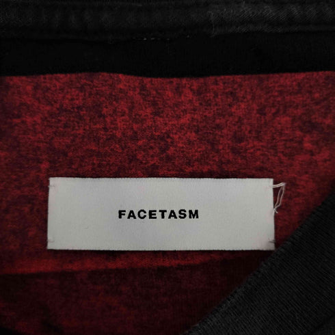 ファセッタズム FACETASM アーティストプリントクルーネックTシャツ メンズ