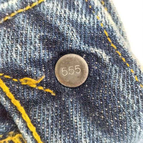 リーバイス Levis 501 2000年モデル MADE IN USA ボタン裏555 バレンシア工場製 メンズ W38L36
