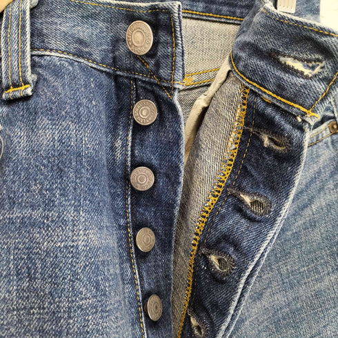 リーバイス Levis 501 2000年モデル MADE IN USA ボタン裏555 バレンシア工場製 メンズ W38L36