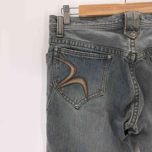ニコルクラブフォーメン NICOLE CLUB FOR MEN 00S USED加工デニムパンツ メンズ JPN:48