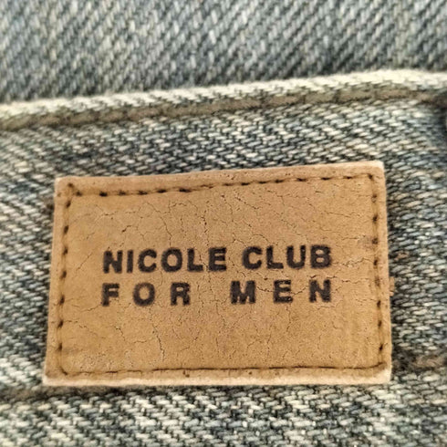 ニコルクラブフォーメン NICOLE CLUB FOR MEN 00S USED加工デニムパンツ メンズ JPN:48