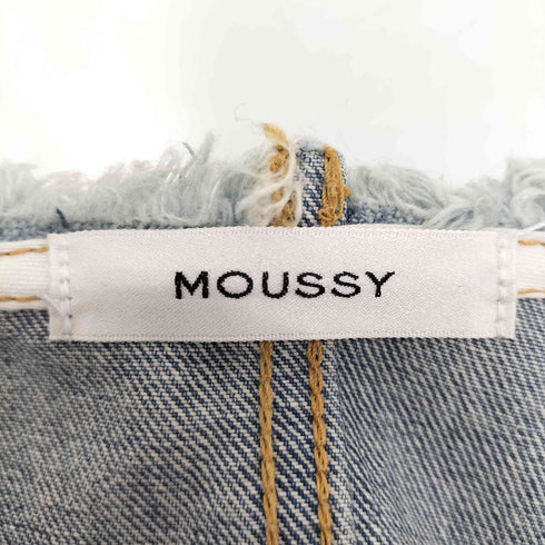マウジー moussy パッチワークデニムパンツ メンズ 25