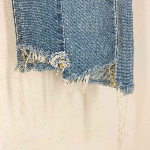 マウジー moussy パッチワークデニムパンツ レディース 25
