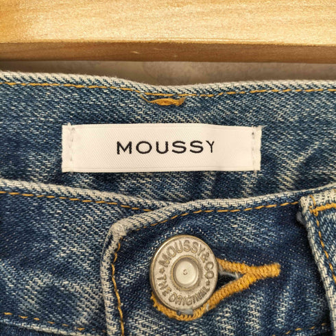 マウジー moussy パッチワークデニムパンツ レディース 25