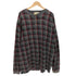 エディーバウアー Eddie Bauer バンドカラー チェック ポロシャツ メンズ import:XL
