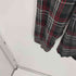 エディーバウアー Eddie Bauer バンドカラー チェック ポロシャツ メンズ import:XL