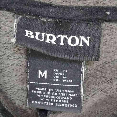 バートン BURTON フロントロゴ プルオーバー パーカー メンズ import:M