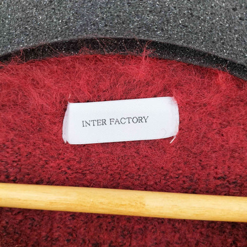 インターファクトリー INTER FACTORY はなのきえり - ウールブレンドシャギーニット レディース FREE