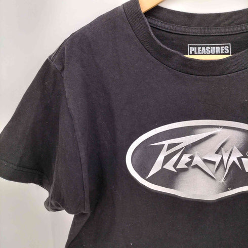 プレジャーズ PLEASURES ロゴプリント S/S クルーネック Tシャツ メンズ