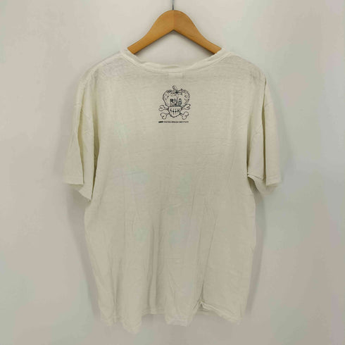 アールエヌエー RNA VANTAN DESIGN INSTITUTE RNA SWEAT ANVILボディ 髑髏プリント ボロTシャツ メンズ import:L
