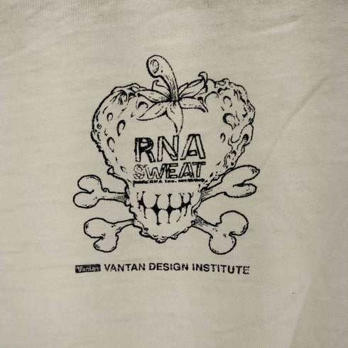 アールエヌエー RNA VANTAN DESIGN INSTITUTE RNA SWEAT ANVILボディ 髑髏プリント ボロTシャツ メンズ import:L