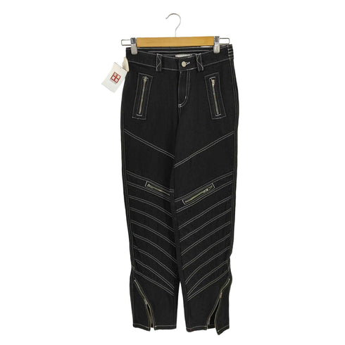 アーバンアウトフィッターズ URBAN OUTFITTERS ホワイトステッチ デニムパンツ レディース 25inch