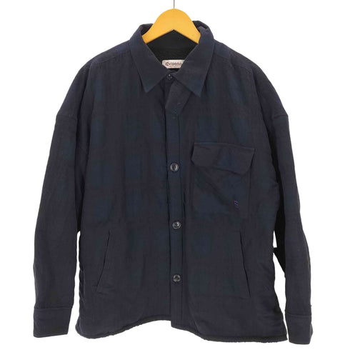 ヱビセンスケートボーズ Evisen skateboards SHAO PLAID FLEECE JACKET メンズ JPN:L