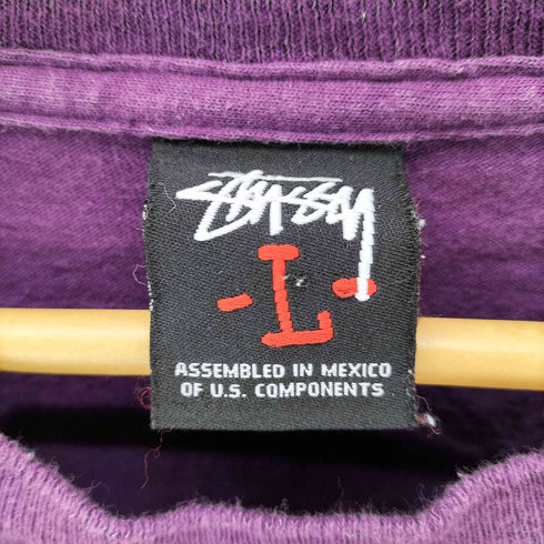 ステューシー Stussy メキシコ製 ロゴ プリント 半袖 Tシャツ メンズ import:L