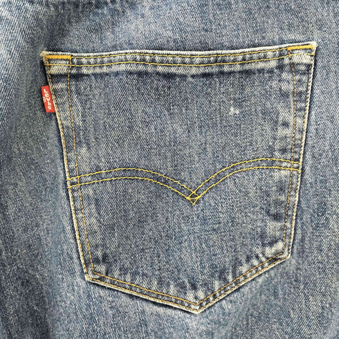 リーバイス Levis 501 ボタンフライ ストレートデニムパンツ スモールe メンズ 40×32