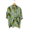 ジャマイカジャックス JAMAICA JAXX リーフ柄 シルクアロハシャツ メンズ import:XL