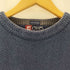 チャップスラルフローレン CHAPS RALPH LAUREN ロゴ刺繍 ヘリンボーンクルーネックニット メンズ import:L
