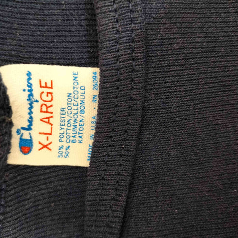 チャンピオン Champion 80S USA製 トリコタグ NOTRE DAME UNIVERSIT プリント ユニバーシティ ポリコットン タンクトップ メンズ import:XL
