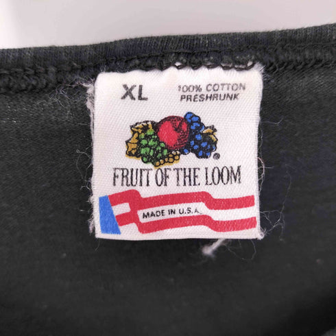 フルーツオブザルーム FRUIT OF THE LOOM 90S USA製 YOU CAN MAKE A WORLD 両面プリント ロック アーティスト ワールドツアー コットン タンクトップ メンズ import:XL