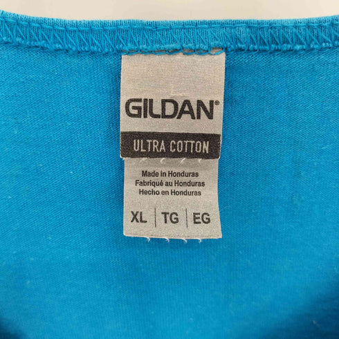 ギルダン GILDAN ORANGFE BEACH ALABAMA 1984 プリント コットン タンクトップ メンズ import:XL