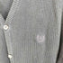 チャップスラルフローレン CHAPS RALPH LAUREN 90s ロゴ刺繍 コットン100 リブニット カーディガン ビックサイズ メンズ import:M