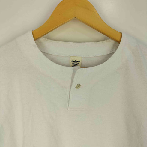 ジャックマン Jackman Henley neck T-Shirt ヘンリーネック Tシャツ メンズ import:XL