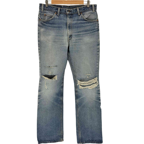 リーバイス Levis USA製 オレンジタブ ボタン裏581刻印 ブーツカットデニムパンツ メンズ