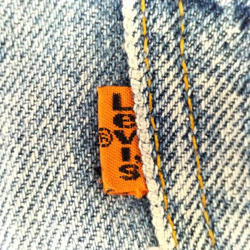 リーバイス Levis USA製 オレンジタブ ボタン裏581刻印 ブーツカットデニムパンツ メンズ