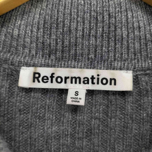 リフォーメーション REFORMATION リブニットカーディガン レディース JPN:S