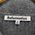 リフォーメーション REFORMATION リブニットカーディガン レディース JPN:S