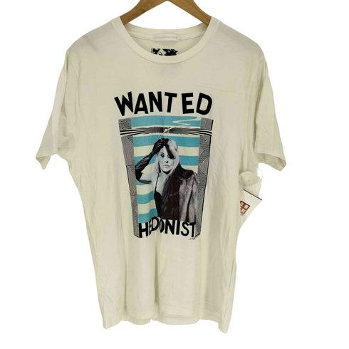 ジィヒステリックトリプルエックス Thee Hysteric XXX 18SS WANTED HEDONIST 両面プリント S/S Tシャツ メンズ JPN:L