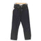 WON HUNDRED MADE IN ITALY ボタンフライブラックデニムパンツ レディース 25/32