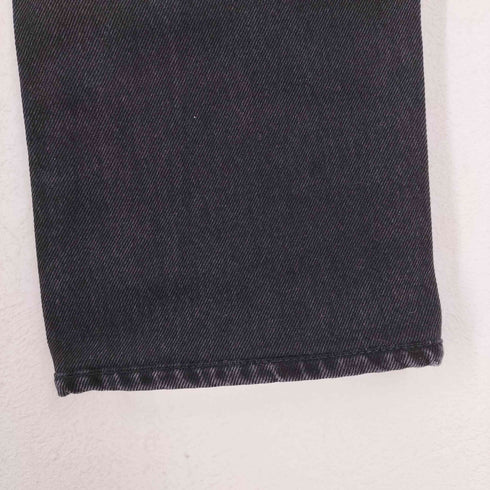 WON HUNDRED MADE IN ITALY ボタンフライブラックデニムパンツ レディース 25/32