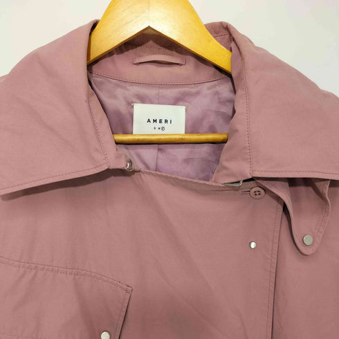アメリ AMERI 2020SS OVER MOTORCYCLE COAT オーバーモーターサイクルコート レディース F