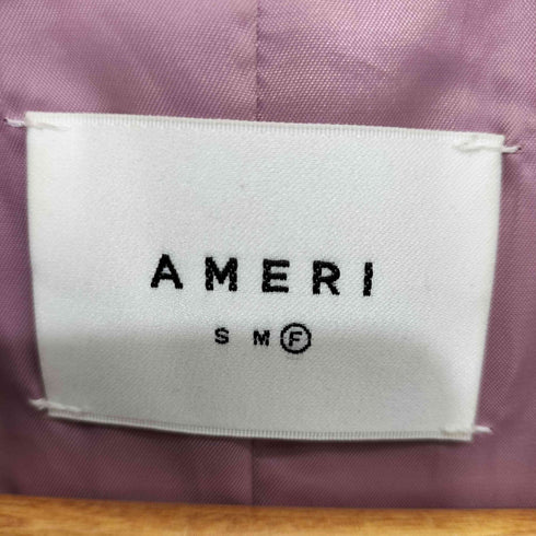 アメリ AMERI 2020SS OVER MOTORCYCLE COAT オーバーモーターサイクルコート レディース F