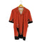 ザラ ZARA ファイヤーパターン オープンカラーシャツ メンズ import:L
