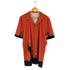 ザラ ZARA ファイヤーパターン オープンカラーシャツ メンズ import:L