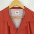 ザラ ZARA ファイヤーパターン オープンカラーシャツ メンズ import:L