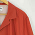 ザラ ZARA ファイヤーパターン オープンカラーシャツ メンズ import:L